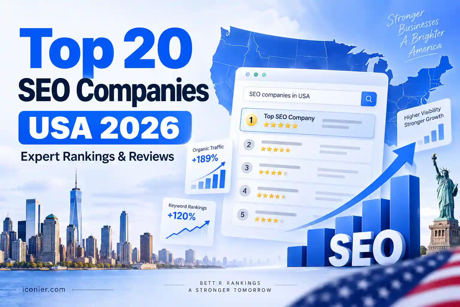 Top 20 SEO Company in USA 2026: Expert Rankings & Reviews